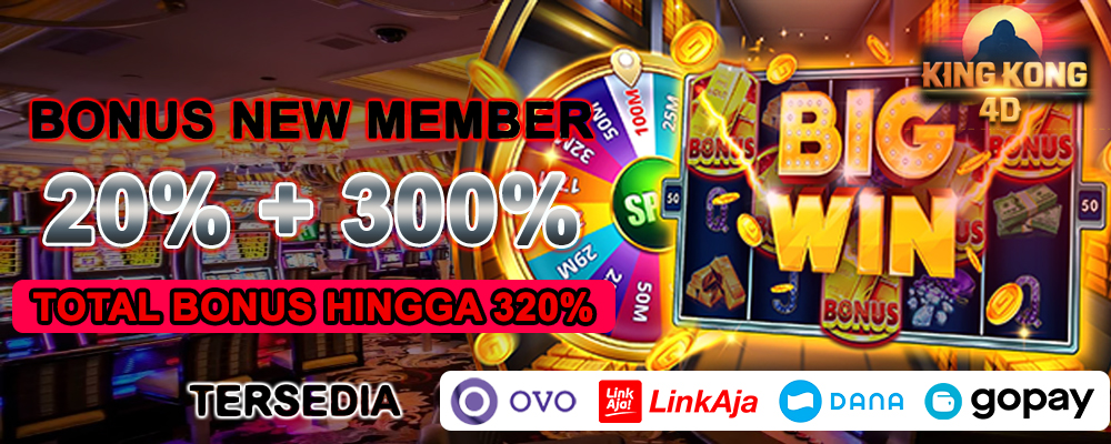 bonus new member 20% + 300%